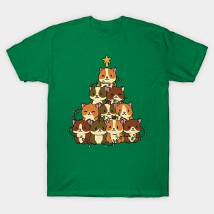 Hamster Christmas tree T-Shirt